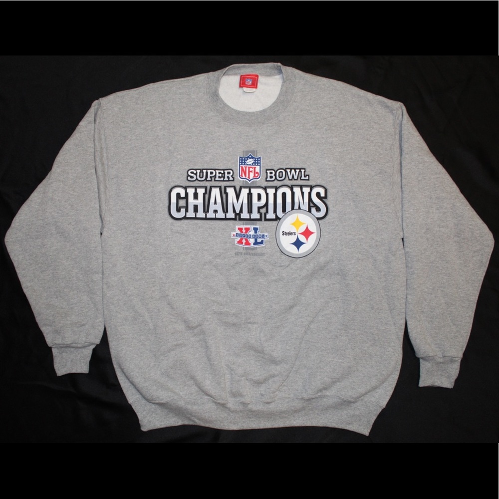 Pittsburgh Steelers Super Bowl Champions CREWNECK